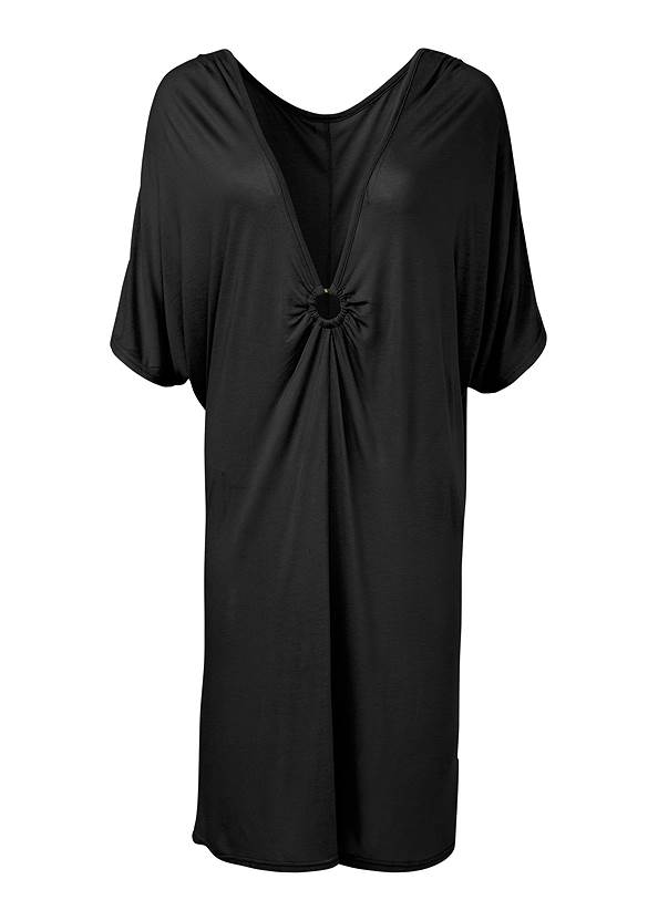 Front View Ring Front Dolman Cover-Up