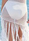 Detail back view Crochet Cover-Up Dress