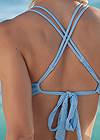 Detail back view Tassel Tie Triangle Top