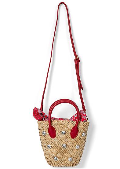 Embellished Bandana Handbag
