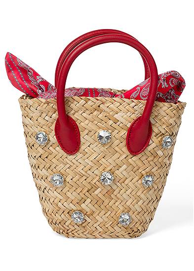 Embellished Bandana Handbag