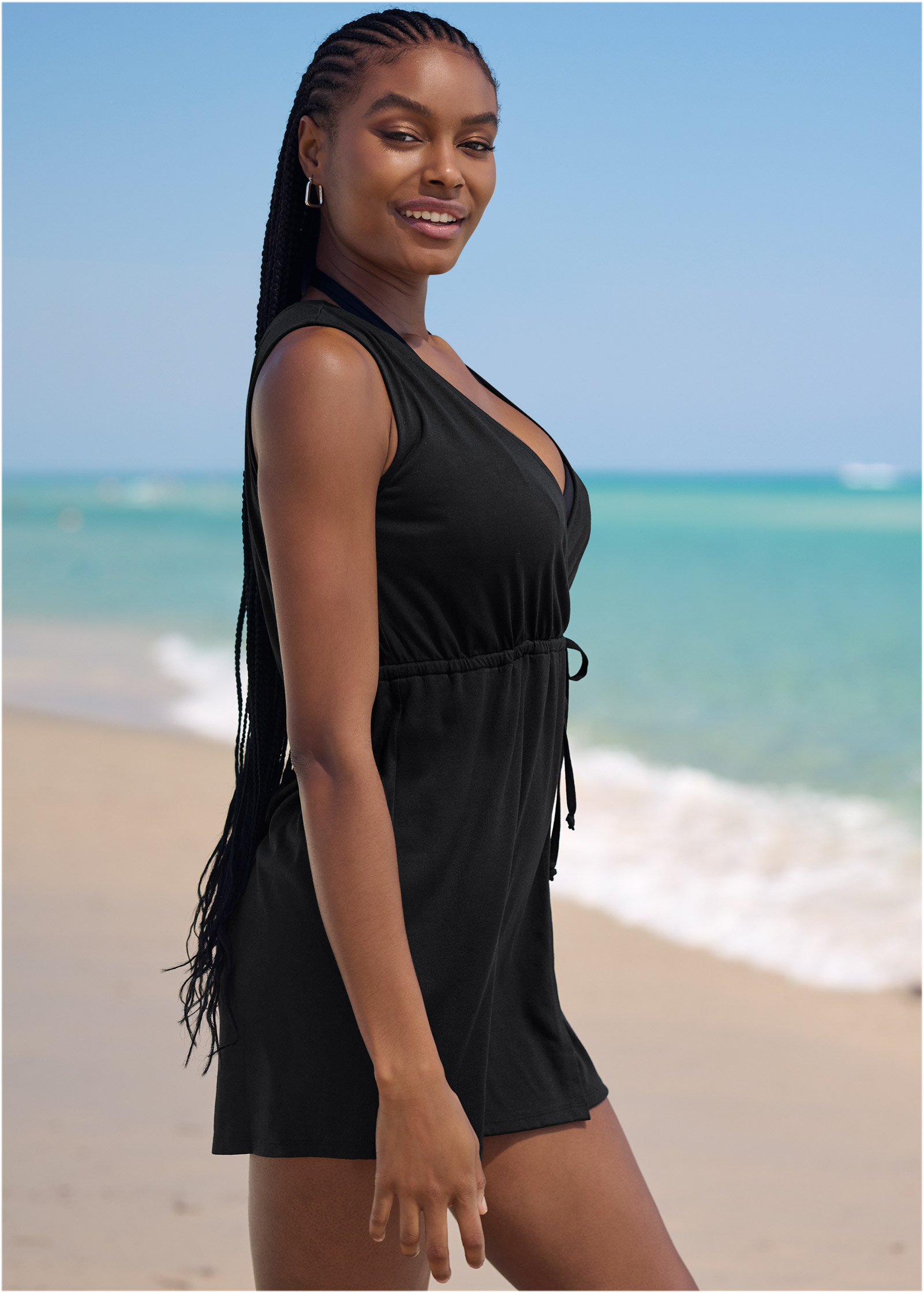 Venus little shop black dress