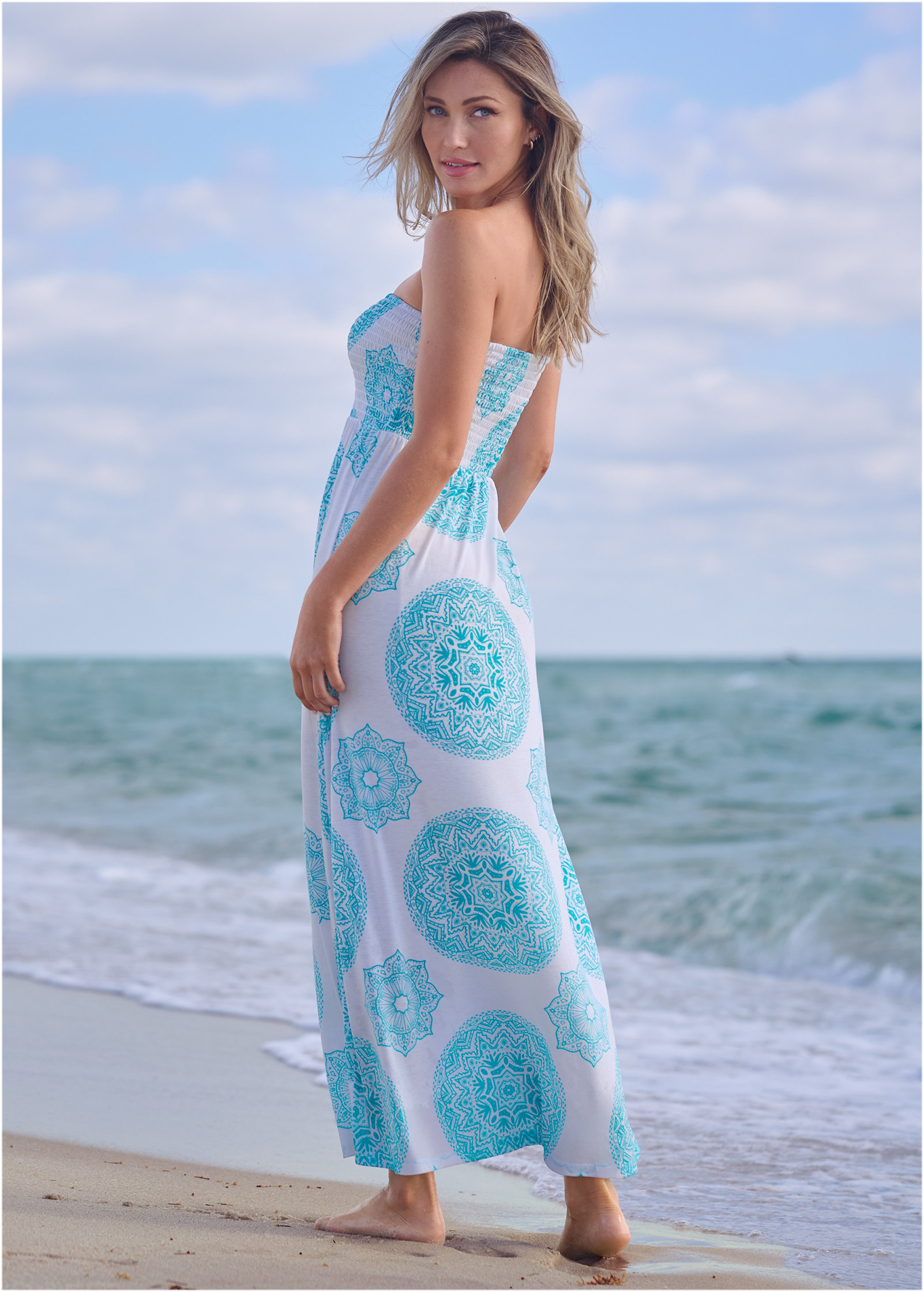 Venus blue clearance maxi dress