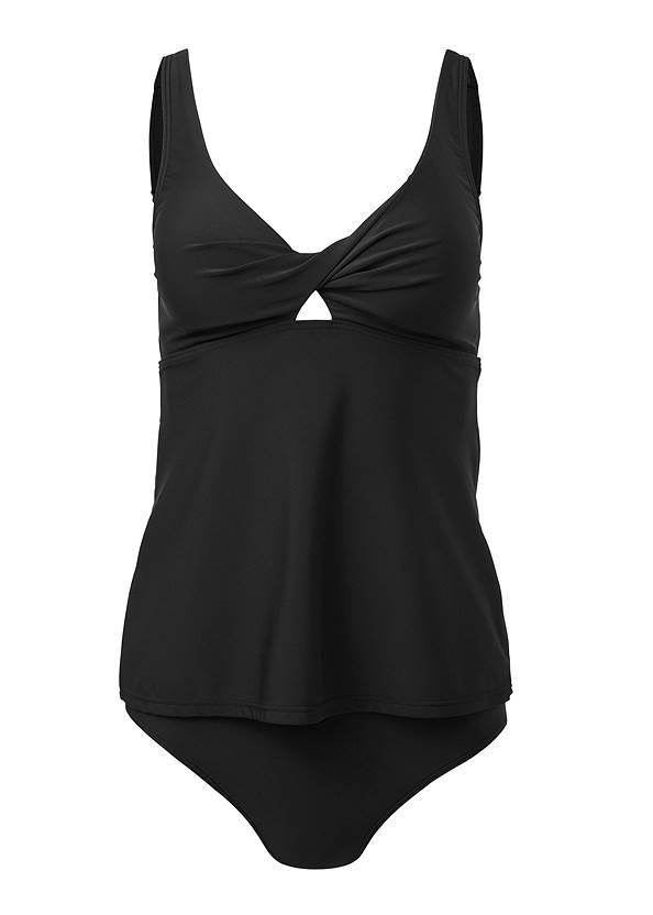 Ghost with background  view Twist Tankini Set