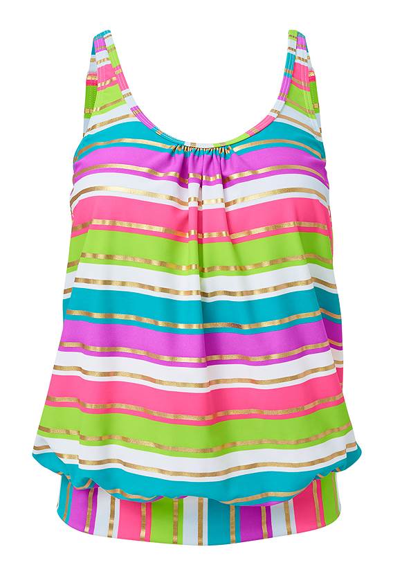 Ghost with background  view Blouson Tankini Top