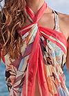 Detail front view Pareo Swim Cover-Up