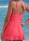 Detail back view Fit And Flare Swim Dress