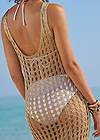 Back View Bling Maxi Dress Cover-Up