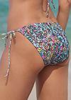 Detail back view Miami String Bikini Bottom From Bikini Bliss By Venus