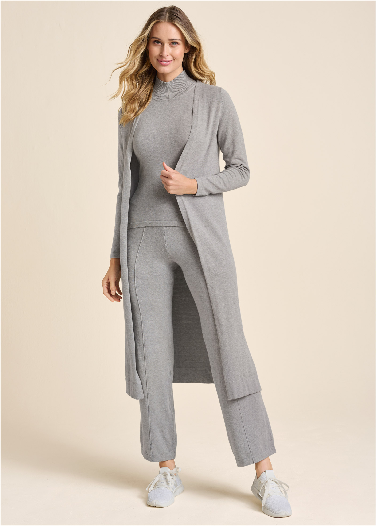 Grey duster outlet cardigan