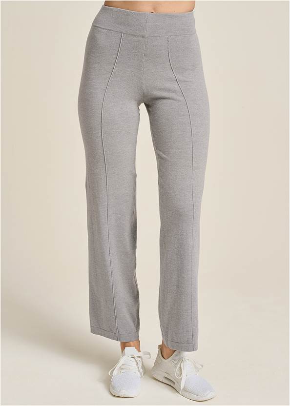 Waist down front view Knit Pants