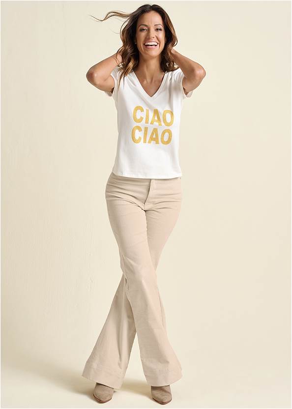 Full front view Ciao Graphic Top