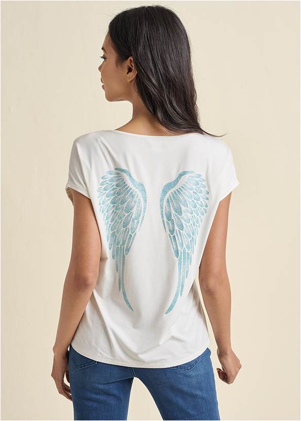 ANGEL GRAPHIC in White |