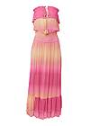 Ghost with background  view Strapless Ombre Maxi Dress