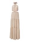 Ghost with background  view Cut Out Maxi Dress