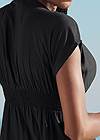 Detail back view Ruffle Cover-Up Dress