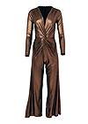 Ghost with background front view Twist Front Jumpsuit