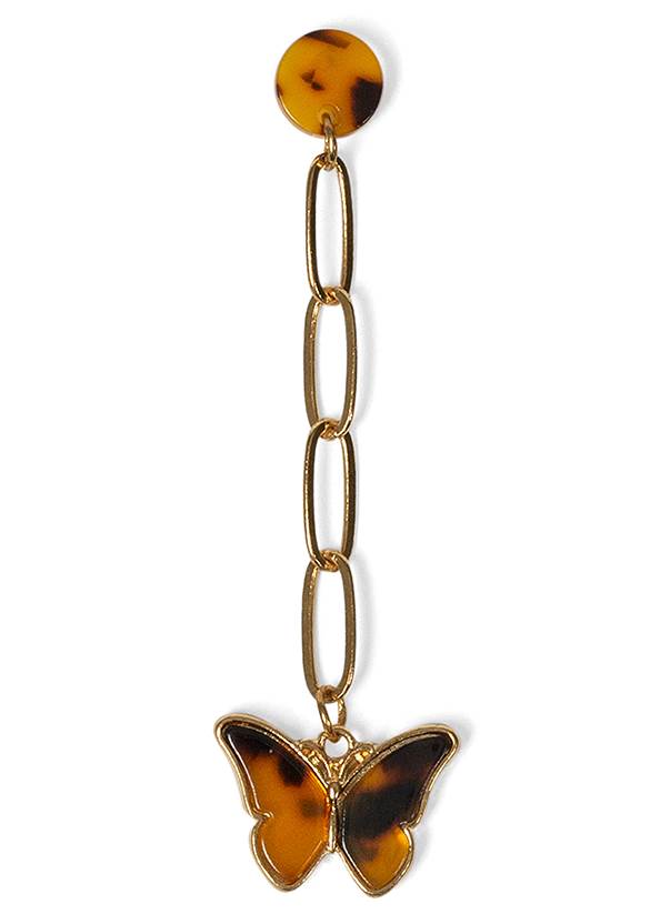 Detail  view Butterfly Chain Earrings