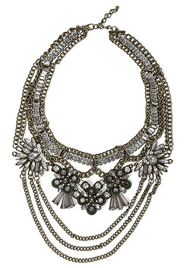 Layered Jewel Necklace