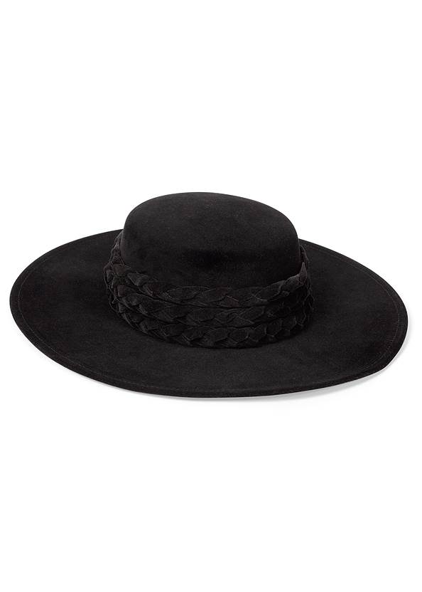 Western Braided Hat,Casual Pocket Tee,Denim Button Down Flounce Skirt ,Slip-On Cowgirl Boots,Croc Detail Handbag