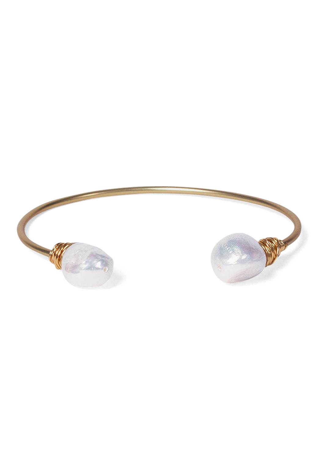 Pearl Cuff Bracelet in Gold | VENUS