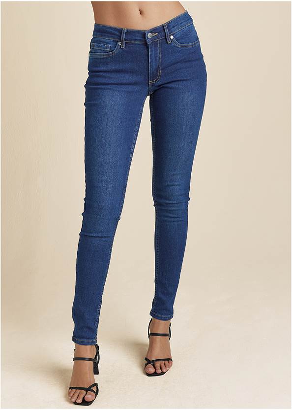 Front View Heidi Skinny Jeans