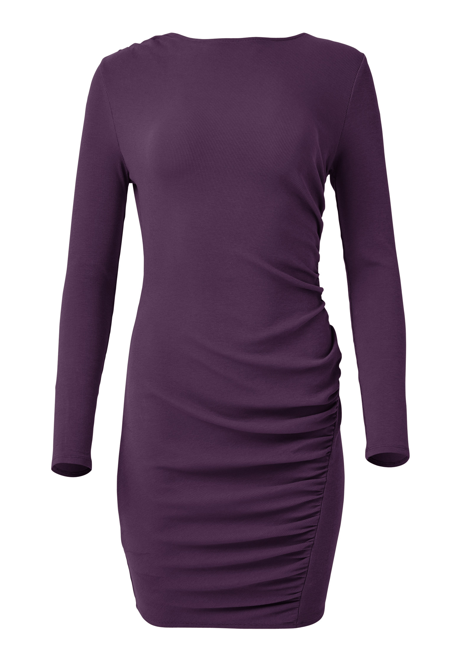 Boat Neck Bodycon Dress