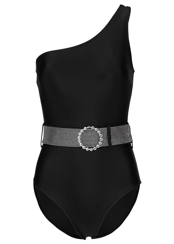 Ghost with background front view Belted Diamante One-Piece