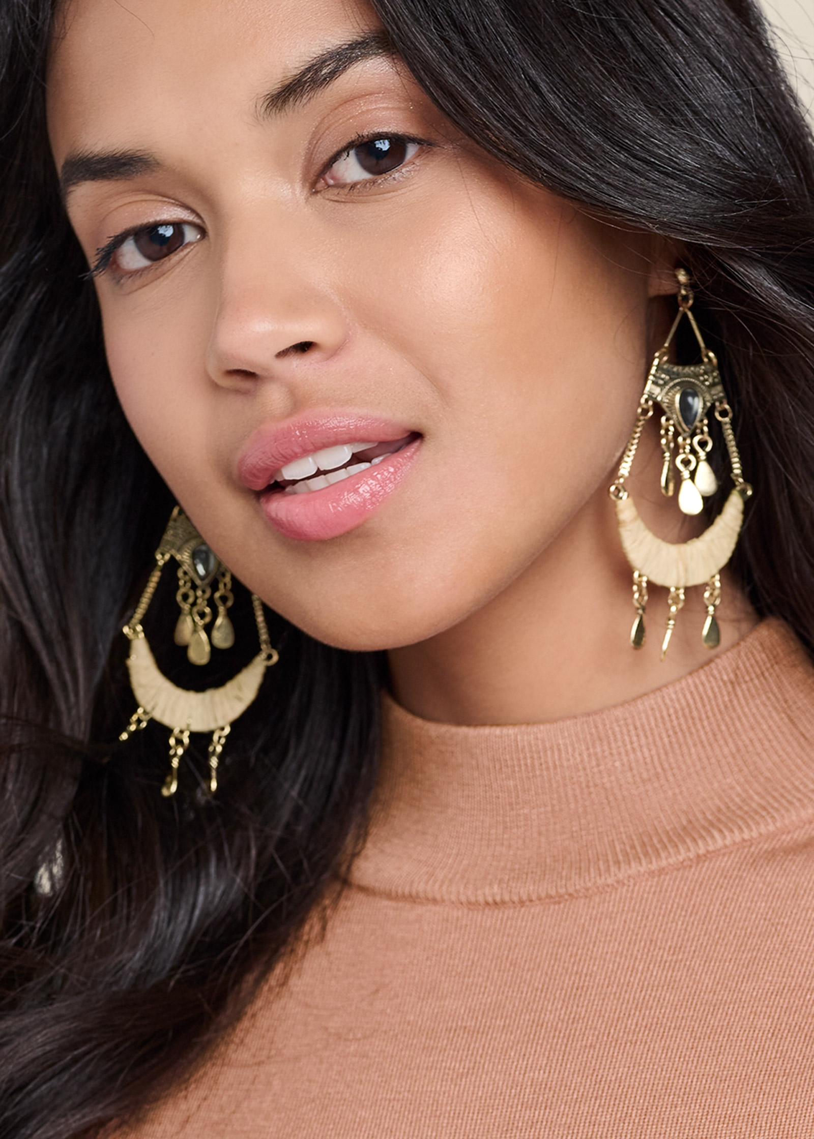 Lace sale chandelier earrings