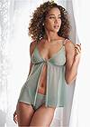 Cropped front view String Of Pearls Babydoll