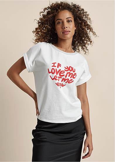 If You Love Me Graphic Tee