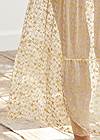 Detail back view Gold Link Gown