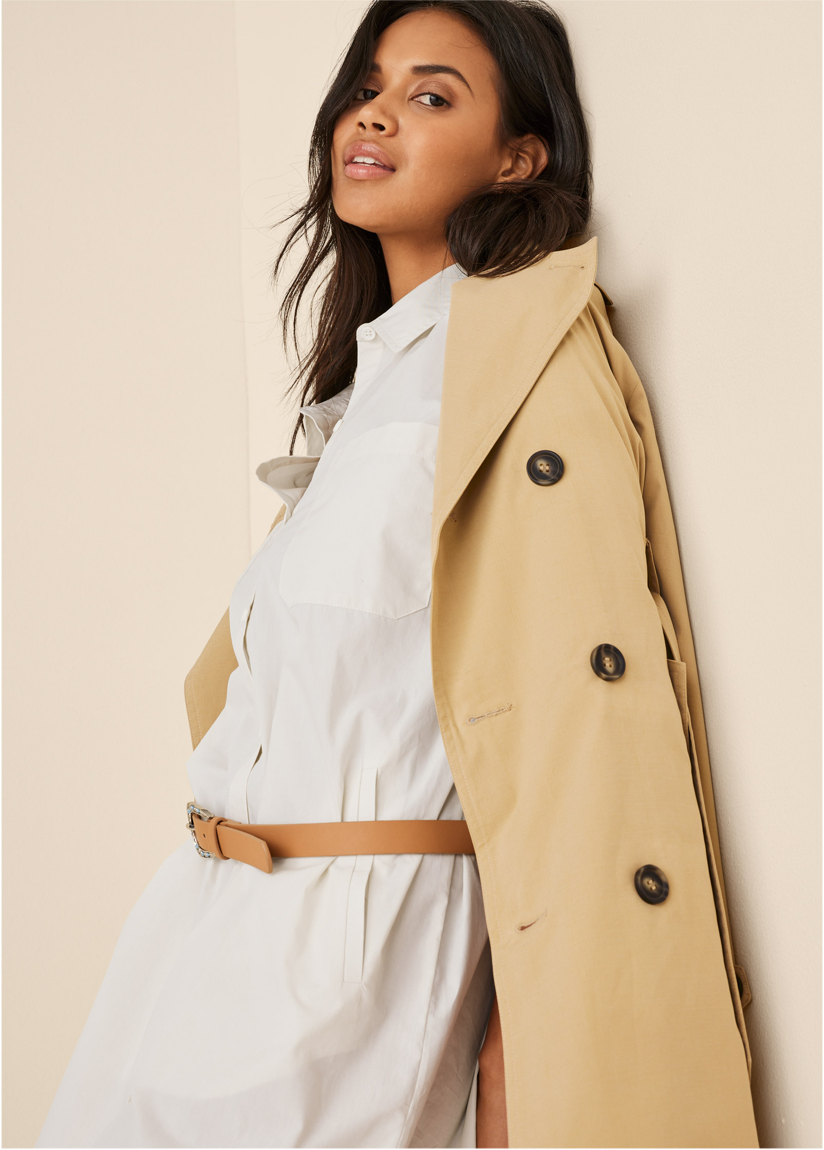 Venus clearance trench coat