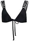 Ghost with background front view Strappy Triangle Bikini Top