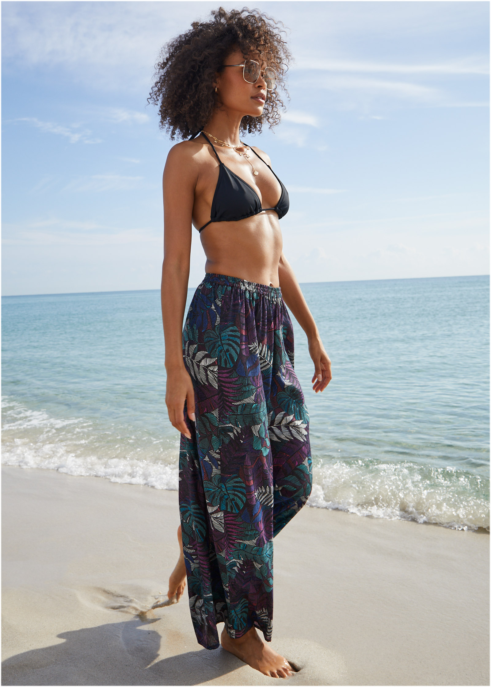 Solitaire swim cover up 2025 pants