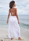 Full back view Palazzo Cover-Up Pants