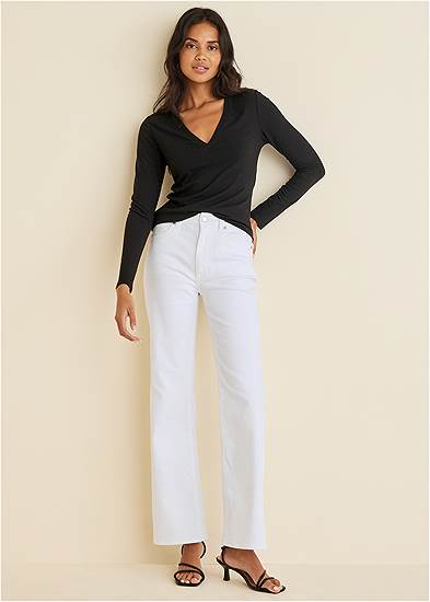 Plus Size Penelope Modern Flare Jeans