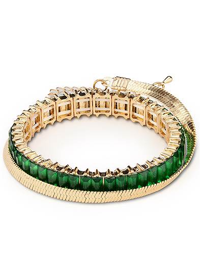 Jeweled Bracelet Set