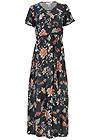 Ghost with background front view Printed Maxi Dress