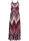 Ghost with background front view Gathered Waist Maxi Dress