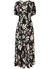 Ghost with background front view Floral Maxi Dress