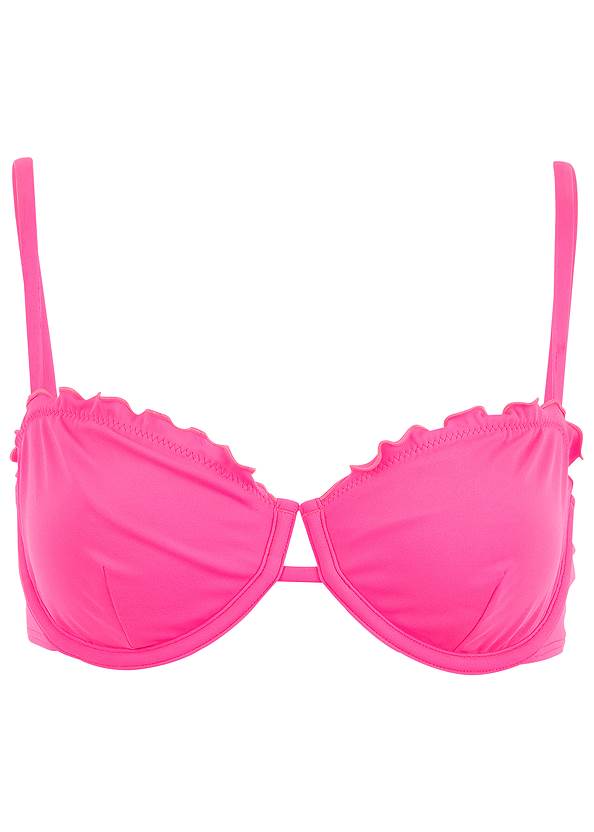 Bermuda Bikini Top in Hot Pink | Bikini | VENUS