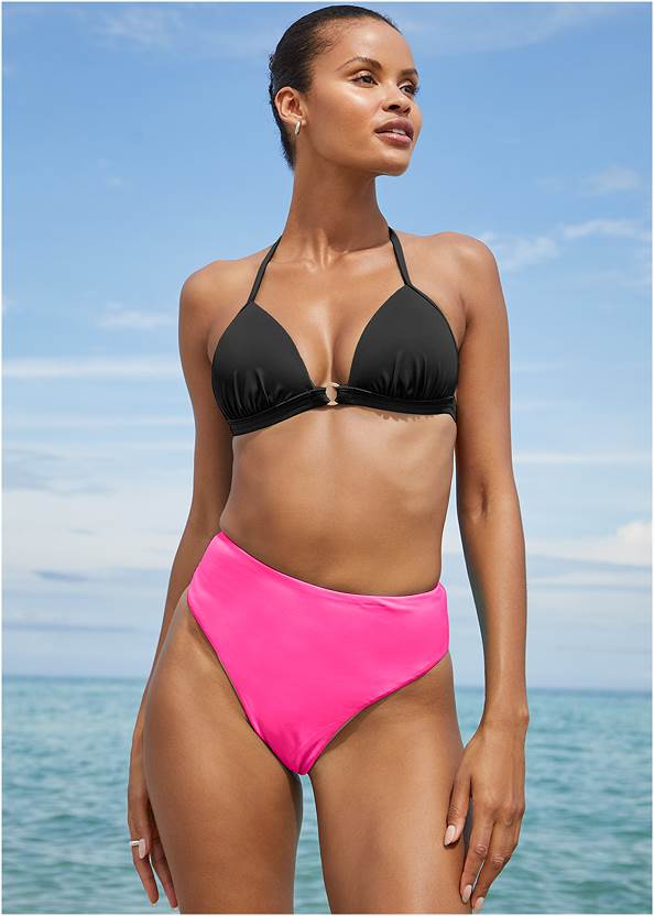 Tahiti Bikini Bottom,Enhancer Push-Up Triangle Top,Sport Bikini Top,Malibu Bikini Bottom,Bermuda Bikini Top,Fringe Crochet Cover-Up