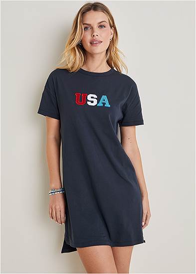 Plus Size T-Shirt Dress