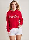 Front View America Hoodie Sweater