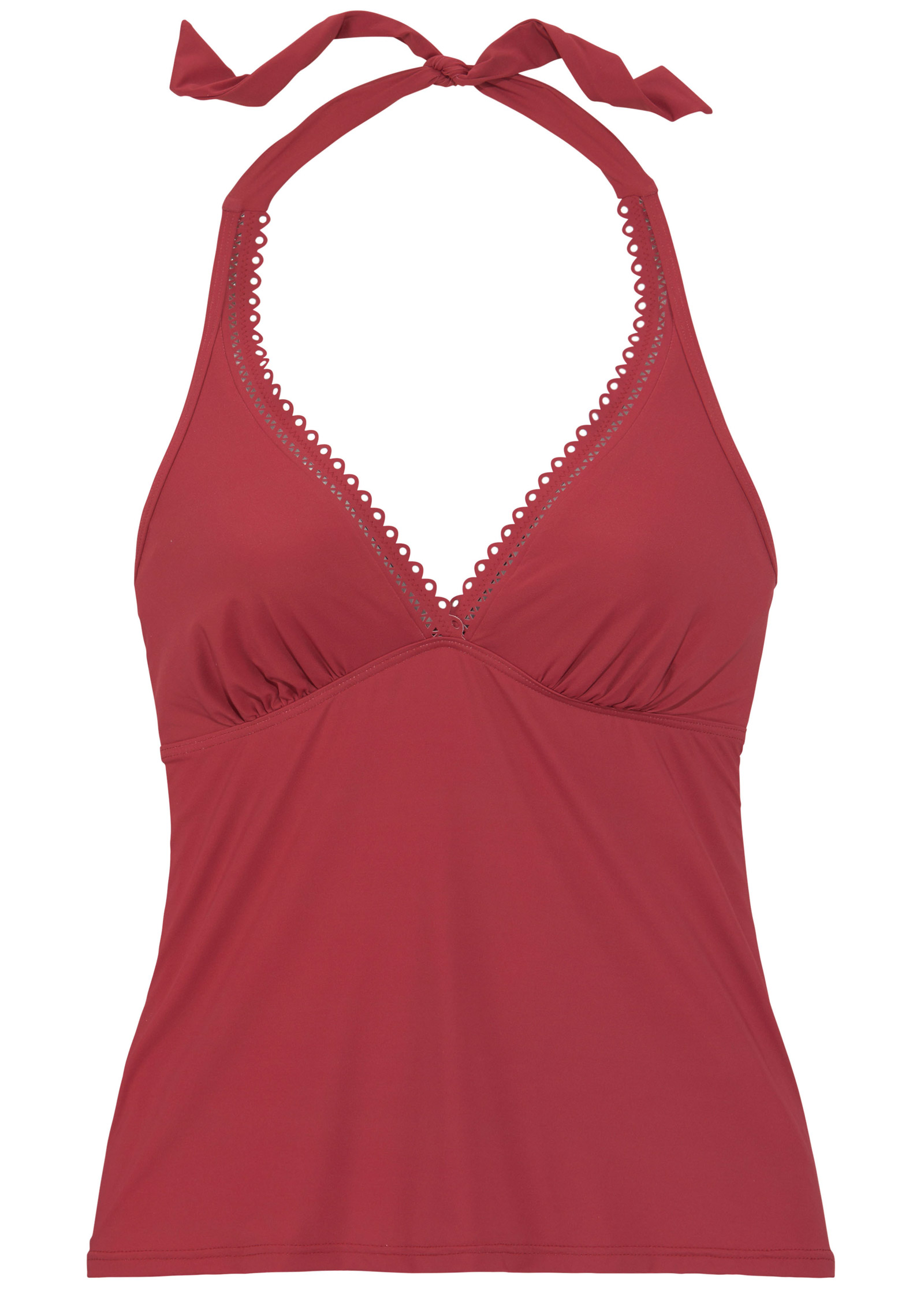 Laser Cut Tankini in Maroon | Bikini | VENUS