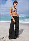 Full front view Palazzo Cover-Up Pants