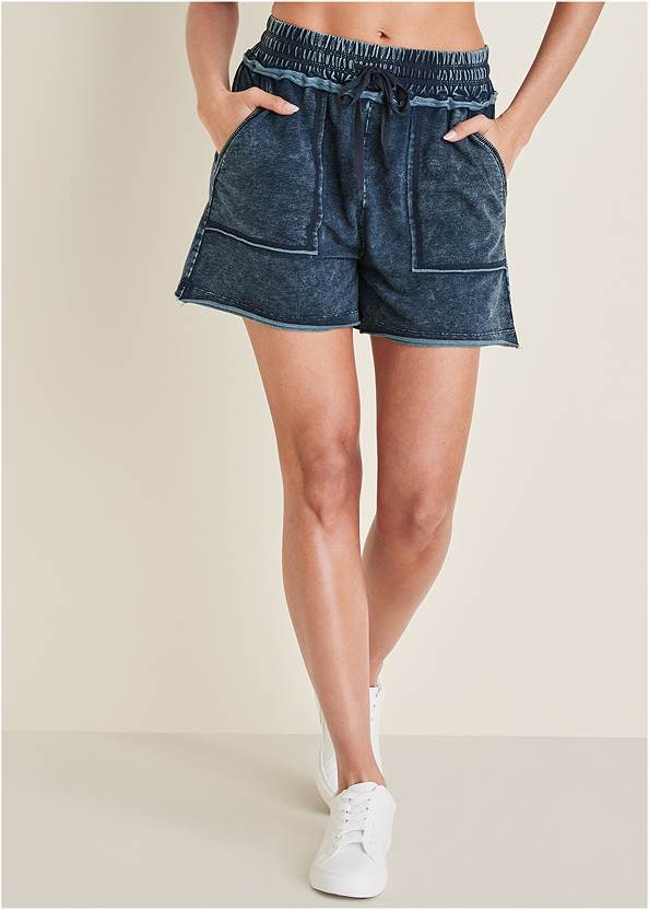 Front View French Terry Shorts