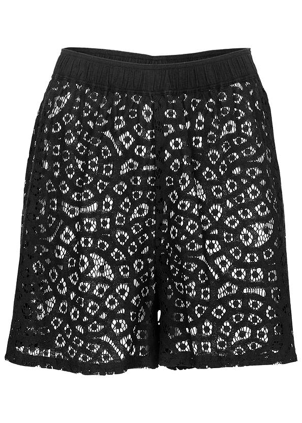 Alternate View Lace Cover-Up Shorts
